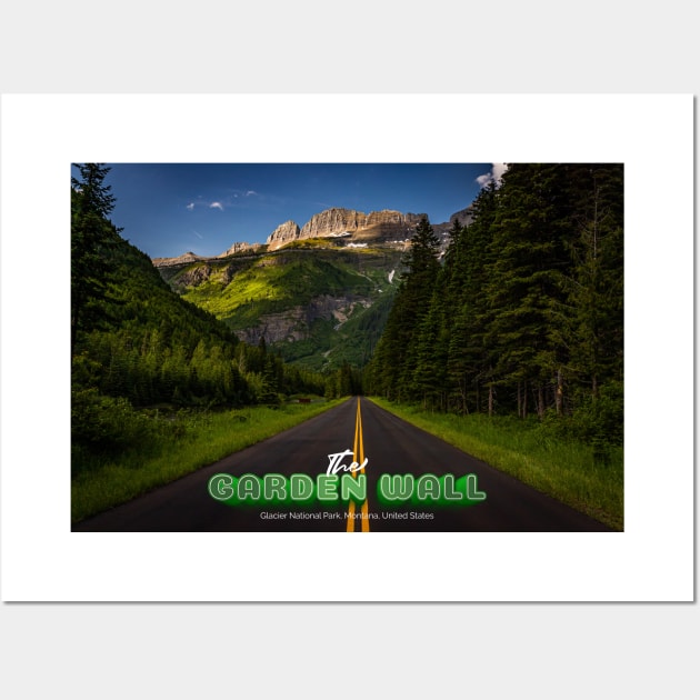 The Garden Wall Glacier National Park Wall Art by Gestalt Imagery